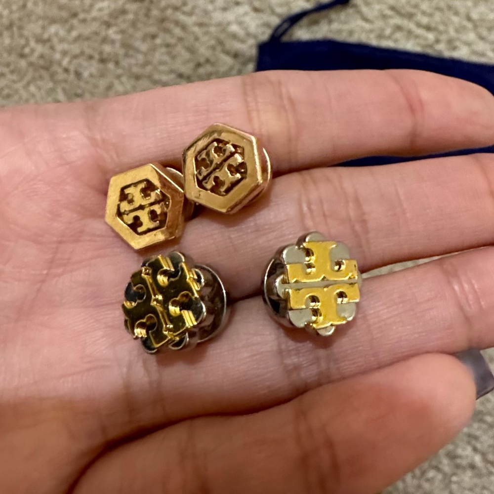 Tory Burch Earrings x 2